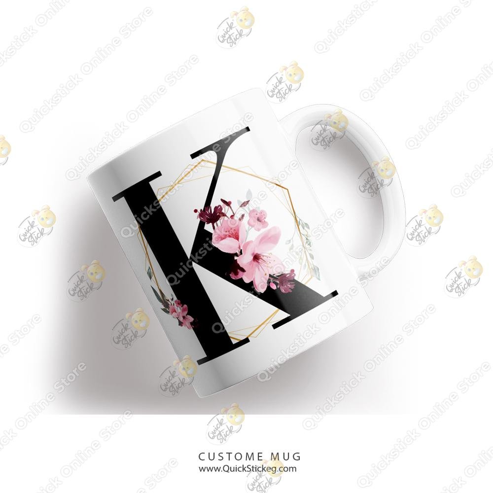 K QuickStick letter K Mug - الصورة 1