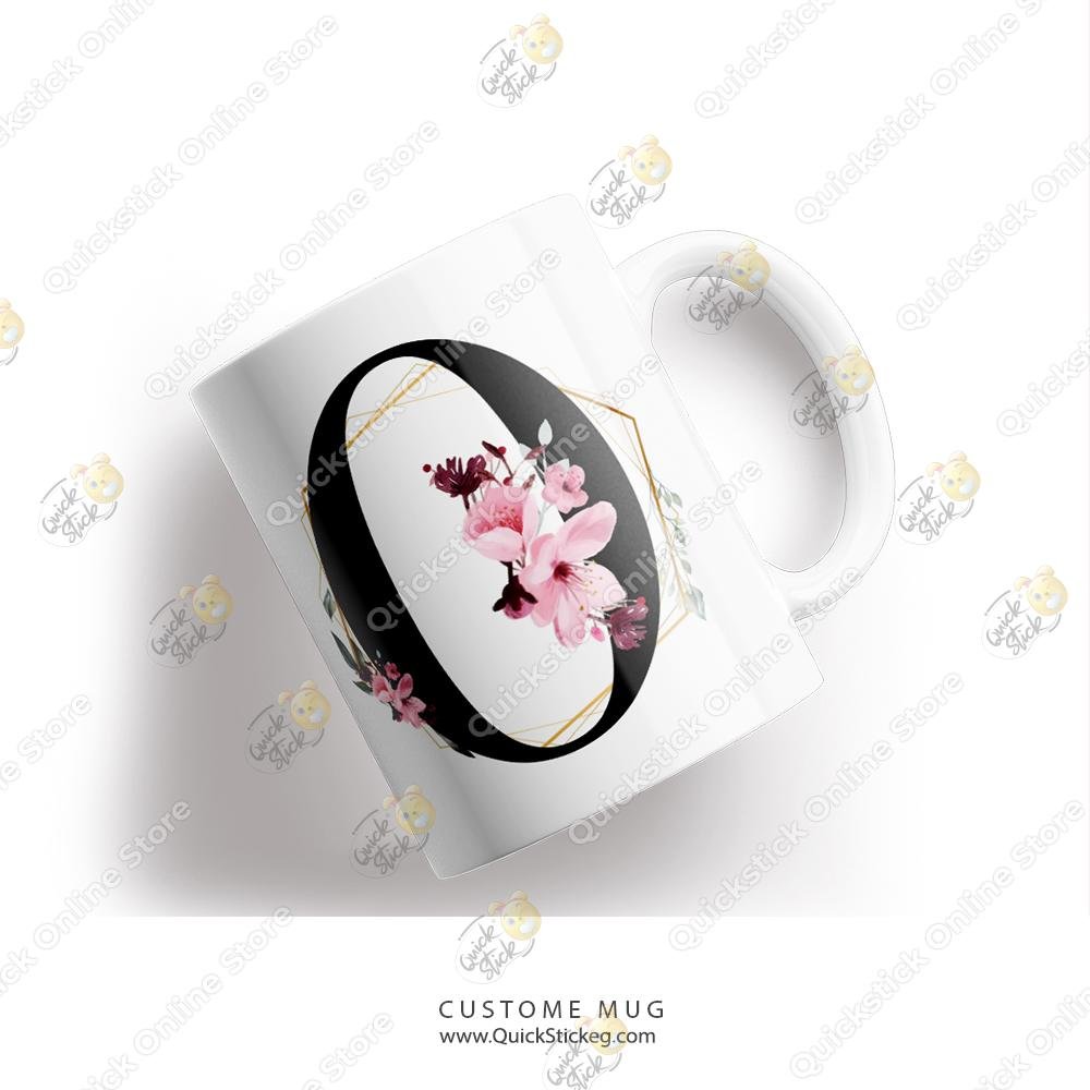 O QuickStick letter O Mug - Image 1
