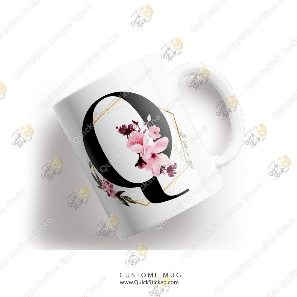 Q QuickStick letter Q Mug - Image 1