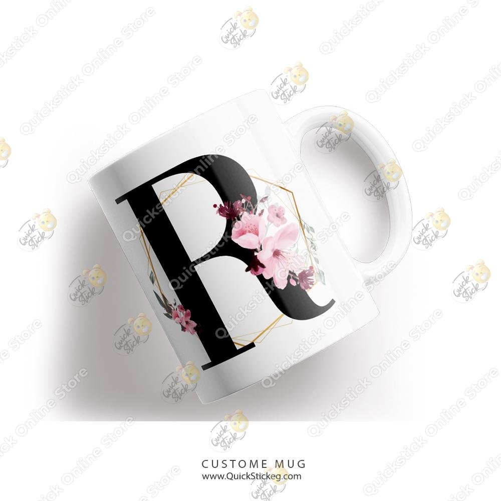 R QuickStick letter R Mug - الصورة 1