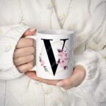 QuickStick letter V Mug - Image 2