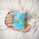 ⁦Burger Spongebob Custom Mug⁩ - الصورة ⁦2⁩