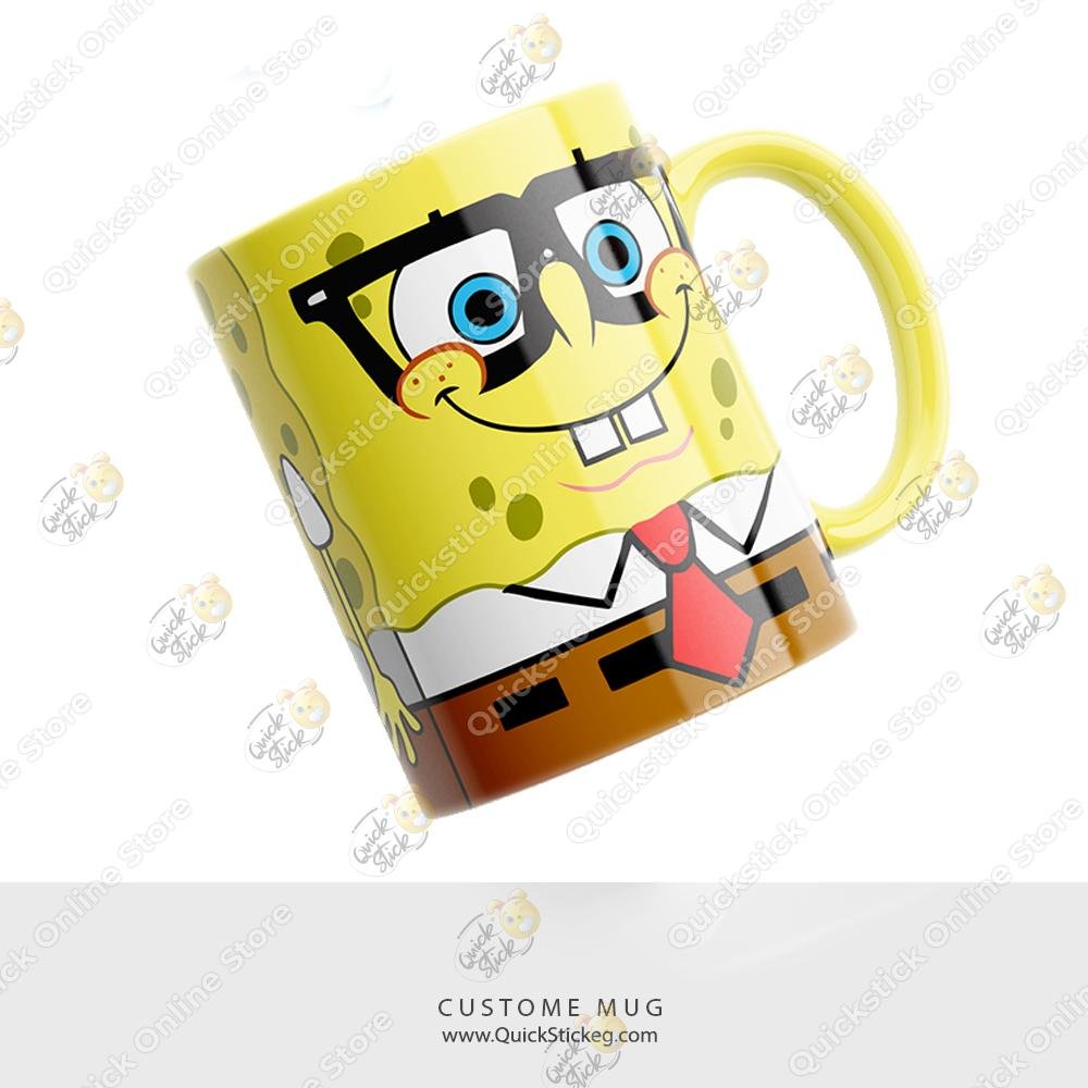 gentel spongebob Gentleman Spongebob Custom Mug - Image 1