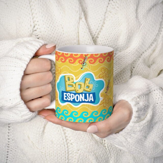 Musical Spongebob Custom Mug Quickstick Online Store 🧸