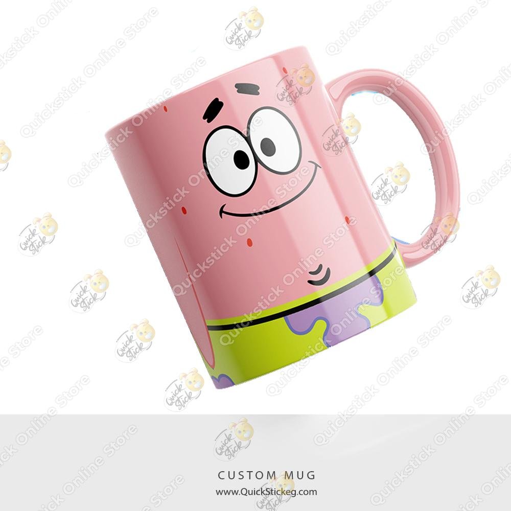 pinkie sopngebob pinkie Spongebob Custom Mug - Image 1