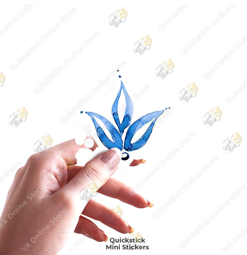 blue flower 1001 leila & leila flower - الصورة 1