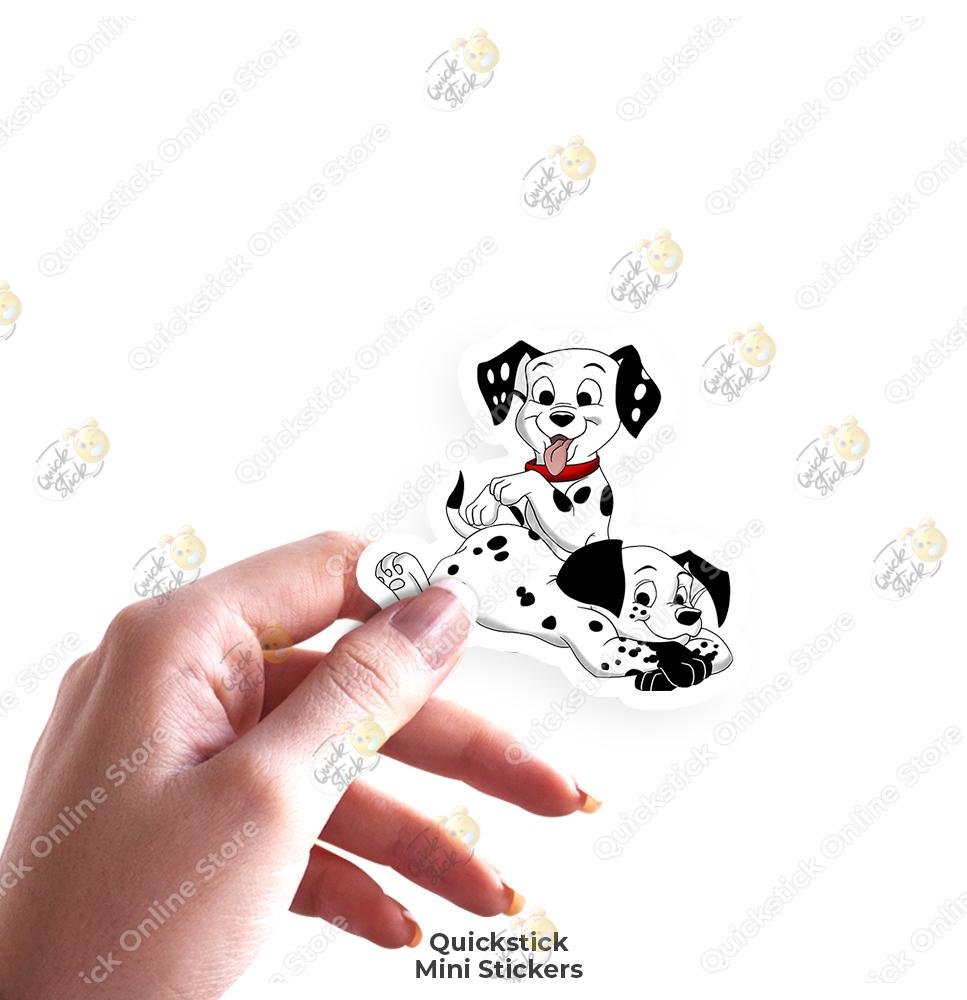 couple dog dalmatians couple - الصورة 1