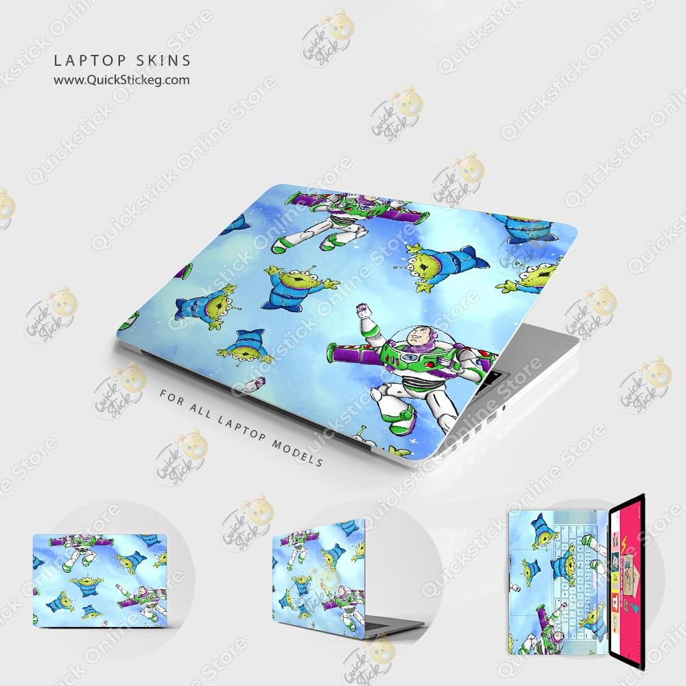 12 Quickstick Toi Laptop Skins - Image 1