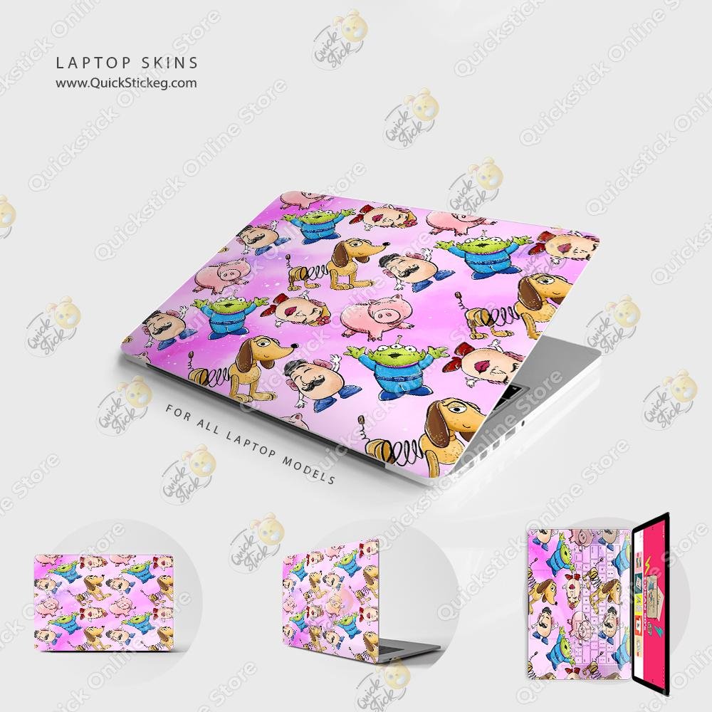 3 Quickstick Toi Laptop Skins - Image 1