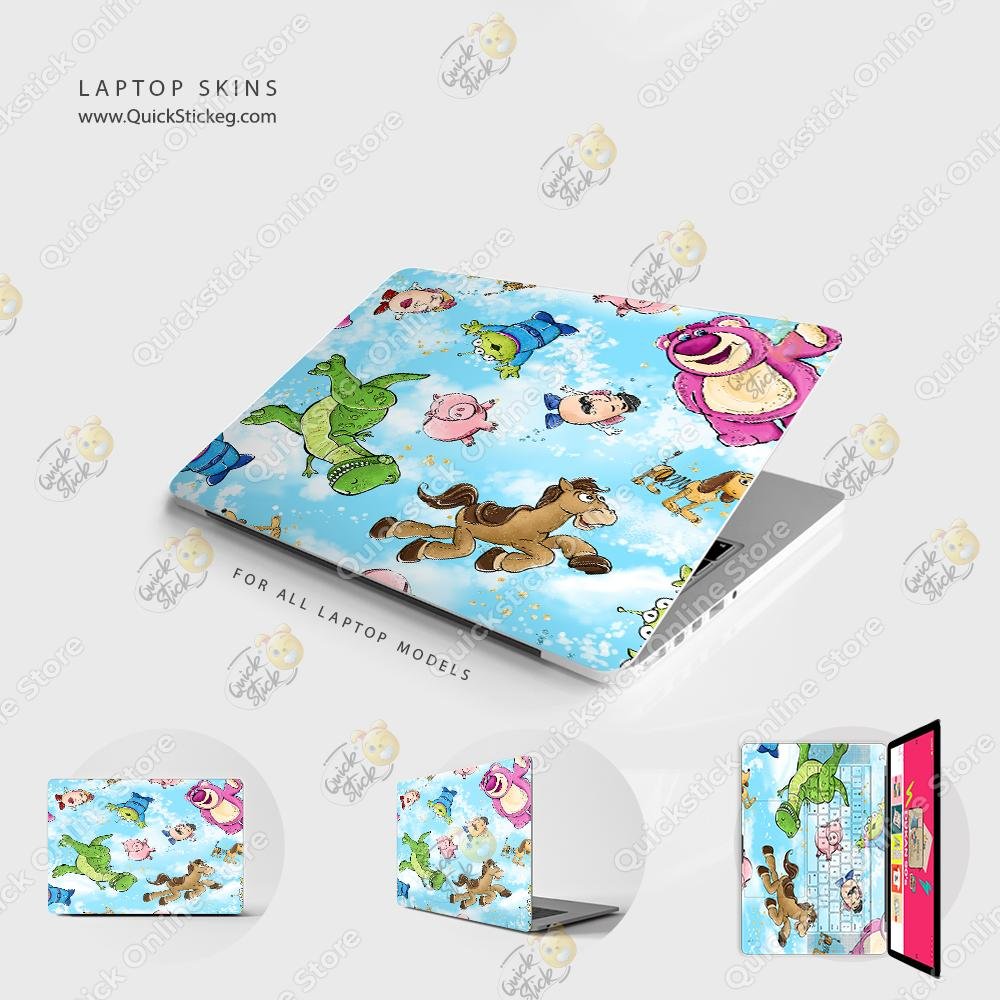 5 Quickstick Toi Laptop Skins - Image 1