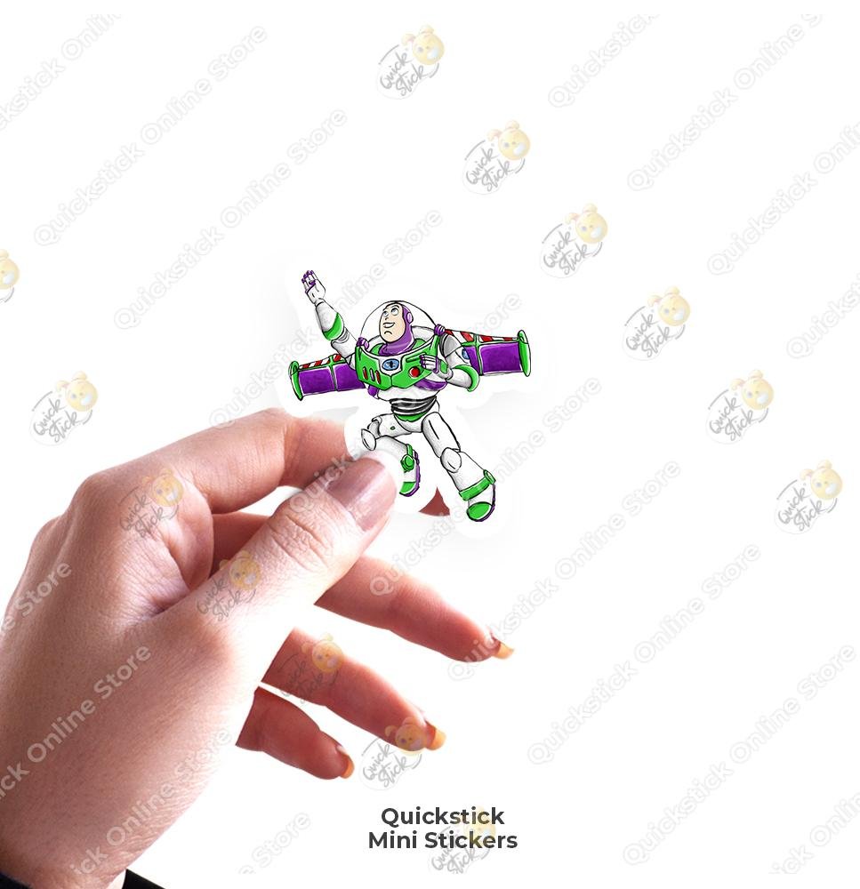 Buzz Quickstick Toi Mini Stickers - Image 1
