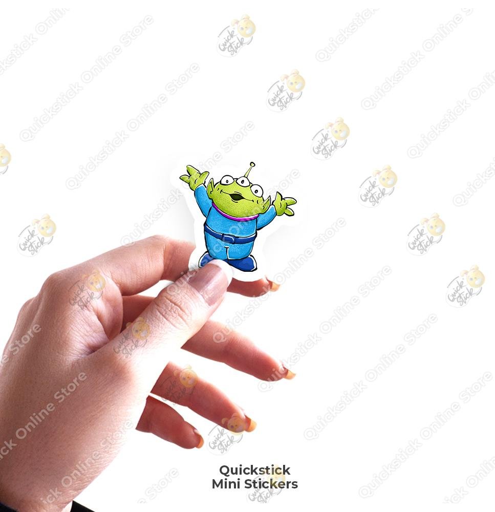 alien Quickstick Toi Mini Stickers - الصورة 1