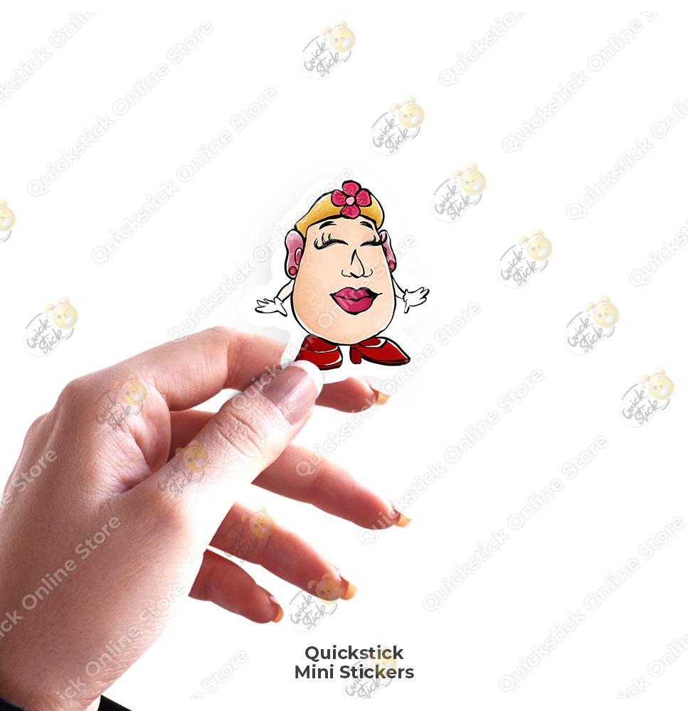 btates Quickstick Toi Mini Stickers - الصورة 1