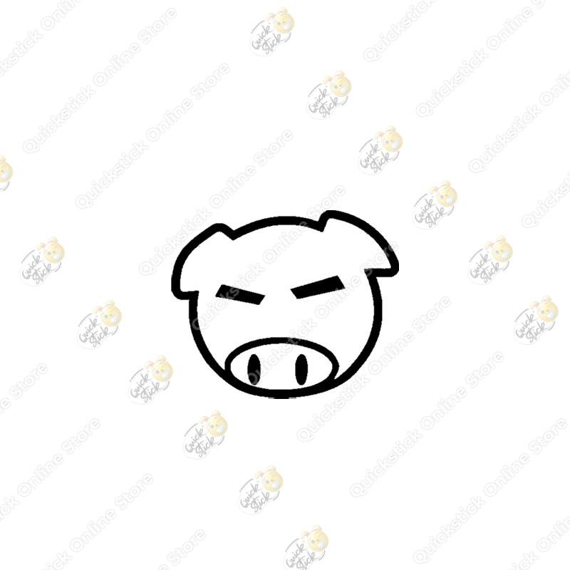 2 Quickstick Car Stickers - Image 1