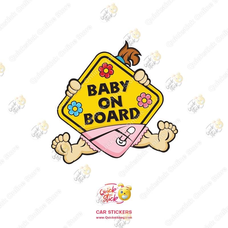 8 Quickstick Car Stickers - Image 1
