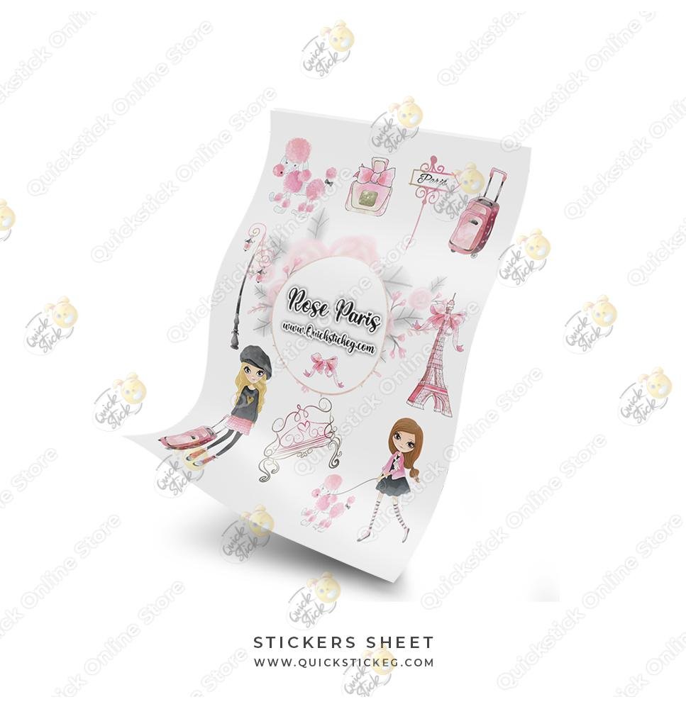 paris girl Quickstick Rose Paris - Image 1
