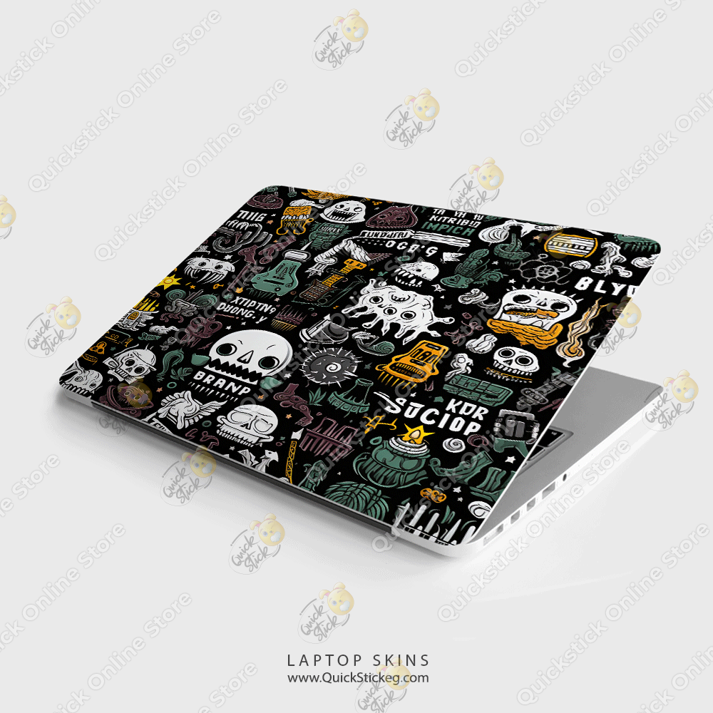5-5 Doodle Skull - Image 1