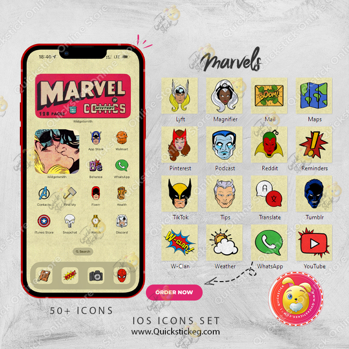 ICON-SET Marvels - Image 1