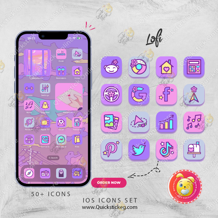 ICON-SET Lofi - الصورة 1