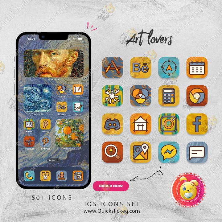 ICON-SET Art Lovers - الصورة 1
