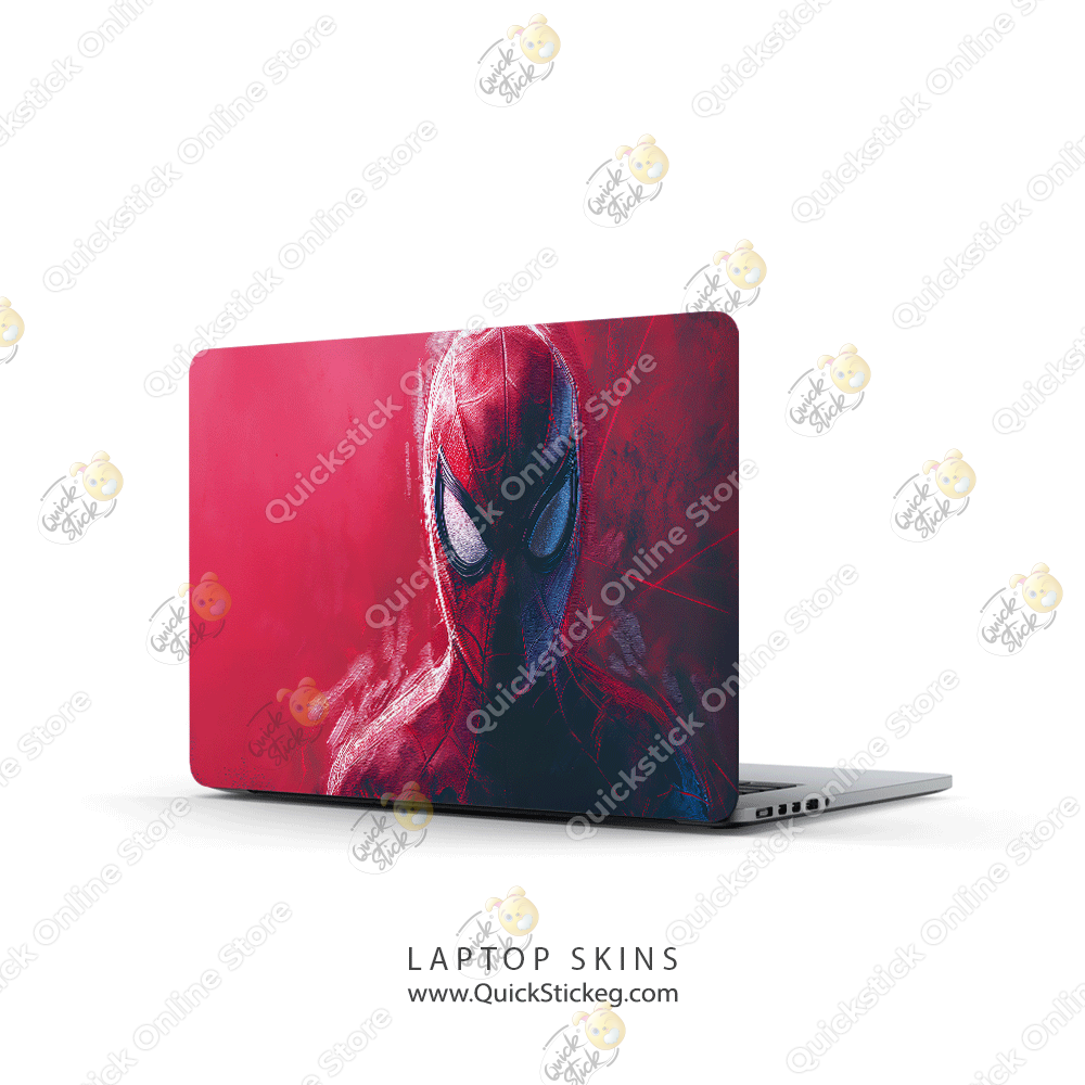 aesthetic-spider-man-red-art Spider Man Red - Image 1